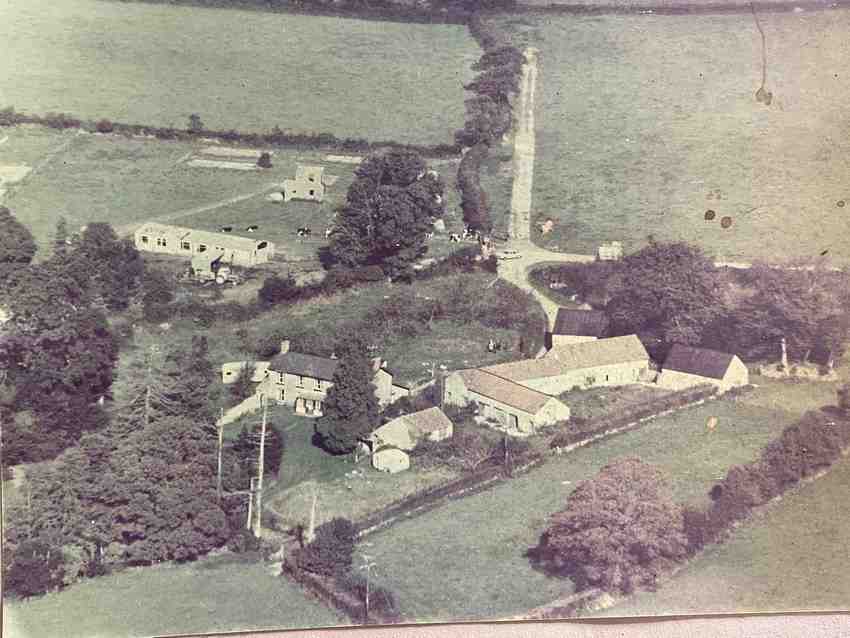 historic view of the cottages